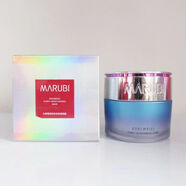 丸美免洗睡眠面膜洗面奶水乳四抗巧克力煥顏青春絲滑水乳護膚品 絨花純凈保濕面膜120g 裸瓶