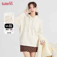 班尼路（Baleno）衛(wèi)衣男女春秋2025情侶裝高級(jí)感大碼女裝城市輕戶外連帽外套