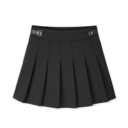 太平鳥2024年春季百褶短裙A1GEE1409 黑色 XS