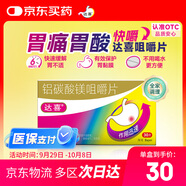 【原研藥】拜耳達喜 鋁碳酸鎂咀嚼片 0.5g*30片/盒 1盒裝 胃疼痛、胃灼燒、胃脹、胃酸、慢性胃炎、腸胃不適快嚼達喜