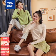 唐獅打底衫女秋冬季衣多穿新款半高領(lǐng)純色內(nèi)搭長袖T恤女1 半高領(lǐng)/米杏色/無絨 L