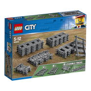 樂高（LEGO）積木拼裝城市系列60205 軌道與彎道男孩兒童玩具生日禮物