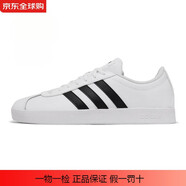 阿迪達斯阿迪  VL  Court  T頭鞋黑白灰生膠男女低幫  36 DA9868(2.0白黑無(wú)側標) 42.5 