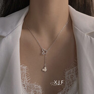 星棠XJF/米老鼠項(xiàng)鏈女通體925純銀米奇吊墜簡(jiǎn)約氣質(zhì)冷淡風(fēng)鎖骨鏈輕奢 米奇項(xiàng)鏈 通體純銀
