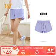 361°運(yùn)動短褲夏季女跑步寬松運(yùn)動褲戶外健身休閑褲子女662424706H-4