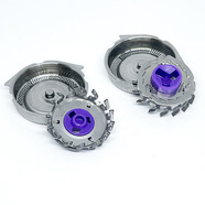 飛利浦適用于飛利浦剃須刀HQ8刀頭刀網(wǎng)HQ6090 HQ6075 HQ7290 HQ7240刀片 二刀二網(wǎng)