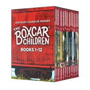 英文原版 The Boxcar Children Bookshelf 棚車少年 1-12冊盒裝版 兒童章節(jié)橋梁書 中小學(xué)生自信心勵志小說 美國經(jīng)典兒童讀物 綠山墻