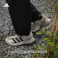 adidas「流光跑鞋」LIGHTBLAZE ATR緩震防潑保暖跑步鞋男阿迪達斯   白貨物褐/奇跡棕/碳黑色   40