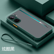 諾康士【殼膜套裝】IQOONeo9sPro手機(jī)殼 全包防摔Neo9鏡頭防摔軟殼散熱保護(hù)套純色磨砂簡(jiǎn)約高檔低調(diào) Neo9/9SPro【酷黑-新AMG】膚感殼膜套裝