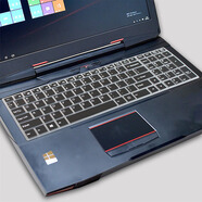 15.6寸炫龍炎魔T50 T1-TI T2TI毀滅者P6毒刺X6筆記本電腦鍵盤(pán)貼膜 半透黑色