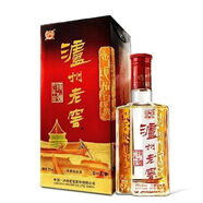 瀘州老窖六年窖頭曲喜酒禮盒 52度 500mL 1瓶 單瓶盒裝