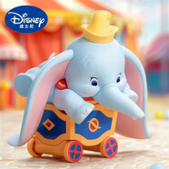 Disney正版迪士尼小飛象的歡樂時光系列盲盒可愛桌面擺件禮物擺件 小象裝車(拆盒不拆袋) 保證
