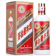 茅臺迎賓酒53度茅臺迎賓43度酒醬香型白酒 43度 500mL 1瓶 低度迎賓年份隨機