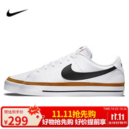 耐克NIKE板鞋男經(jīng)典緩震COURT LEGACY運(yùn)動(dòng)鞋DH3162-100白40.5