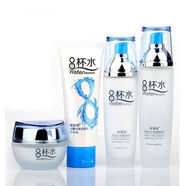 歐緹尚八杯水保濕補(bǔ)水護(hù)膚品套裝控油鎖水嫩膚提亮膚色水乳面霜 潔面+水+乳+面霜
