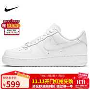 耐克NIKE緩震板鞋男空軍一號(hào)AIR FORCE 1運(yùn)動(dòng)小白鞋CW2288-111白45