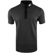 GOLF夏季高爾夫服裝男士短袖T恤POLO衫透氣排汗速干定制 預(yù)售款黑色 3天左右發(fā) M