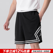 耐克（NIKE）官方 短褲夏季男 25新款冰絲速干透氣五分寬松休閑褲跑步運(yùn)動(dòng)短褲 HF9911-010/飛人LOGO 曬圖退5 2XL