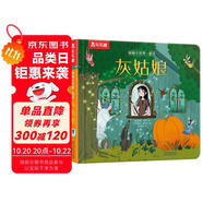 揭秘小世界童話(huà)篇-灰姑娘(0-2歲幼兒?jiǎn)⒚稍缃炭破绽L本)翻翻+洞洞設(shè)計(jì) 樂(lè)樂(lè)趣出品