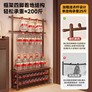青櫨全實(shí)木換鞋凳衣帽架入戶(hù)門(mén)落地掛衣架鞋架組合一體玄關(guān)門(mén)廳置物架 整體可承重200斤 單掛鉤承重25斤 11掛鉤+全3A進(jìn)口橡膠木+送貨上門(mén)