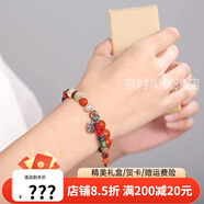 SMVP復(fù)古手飾手鏈民族風(fēng)格手鏈星月菩提925銀飾女式手鏈高檔禮物精致 手腕周長(zhǎng)15厘米