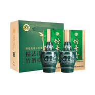 汾酒山西杏花村酒 38度竹葉青475ml*2瓶壇竹禮盒露酒 38度 475mL 2瓶