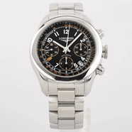 【二手99新】浪琴（LONGINES）極速系列男士腕表運動(dòng)計時(shí)自動(dòng)機械瑞士進(jìn)口奢侈腕表原裝正品二手浪琴男表 L3.635.4.46.6三眼計時(shí)黑盤(pán)鋼帶42MM