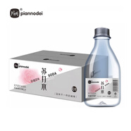 片斷（piannodei）玫瑰花味無汽蘇打水360ml*24瓶無糖弱堿飲用水飲品