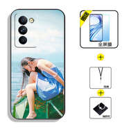 聯(lián)想原裝適用聯(lián)想拯救者Y70手機(jī)殼Z5保護(hù)套防摔全包軟情侶潮牌網(wǎng)紅男液態(tài)硅膠女個(gè)性新款簡約新款卡通 -來圖定制+全屏鋼化膜+指環(huán) 拯救者Y70