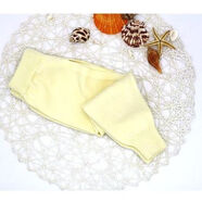 G.duck男女寶寶毛褲嬰兒針織衫毛褲春秋冬兒童保暖紗褲新生兒打底褲 奶白色 100 （24-36月） 封襠-需要開(kāi)襠留言