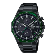 卡西歐（CASIO）男表 EQB-1100系列不銹鋼日期雙時(shí)區(qū)計(jì)時(shí)藍(lán)牙太陽(yáng)能男士防水手表 EQB-1100XYDC-1AJF