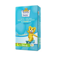 泰迪熊（Teddy Bear）TeddyBear特薄拉拉褲XXL超薄透氣XXXL尿不濕XL紙尿褲L新生S 呼吸特薄紙尿褲L碼 60片