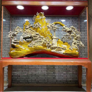 太行崖柏根雕意境天然隨形八駿馬金絲楠木雕大型開業(yè)禮品客廳擺件 茶色定金聯(lián)系客服選款下單1000