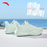 安踏女鞋夏季運(yùn)動(dòng)鞋綿綿彈休閑跳繩體測軟底輕便透氣減震高中生跑鞋 【綜訓(xùn)/跳繩鞋】氧氣綠-1 37.5
