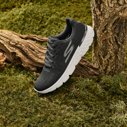 SKECHERS斯凱奇情侶鞋 RUN 400輕質(zhì)運(yùn)動(dòng)鞋男女透氣網(wǎng)布休閑跑步鞋 54354/BKW男款-黑色/白色 41