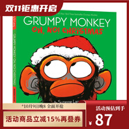 預售 英文原版 Grumpy Monkey Oh,No!Christmas 暴躁猴 精裝 3-6歲孩子脾氣情緒控制童書(shū) 圣誕節 Suzanne Lang 綠山墻 . 綠山墻圖書(shū)
