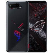 華碩ROG5S 5G騰訊游戲手機 敗家之眼 驍龍888+ 144Hz三星E4屏 雙操控肩鍵二手95新 暗影黑 12GB+128GB 95新