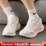 耐克（NIKE）官方 女鞋 25秋新款潮流百搭運(yùn)動(dòng)鞋緩震舒適低幫休閑鞋透氣跑步鞋 FJ7765-116/粉桔色【JOURNEY】 39