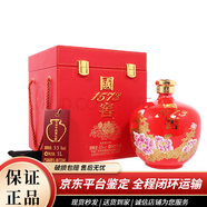瀘州老窖國窖1573 高度白酒 53度濃香型 川酒 1L 1瓶 53度國韻紅壇