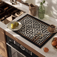 范爺家廚房臺面瀝水墊餐墊吧臺碗盤(pán)餐具墊咖啡墊吸水墊防滑耐高溫防燙墊