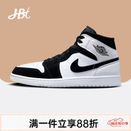 耐克（NIKE）【潮】Air Jordan aj1男鞋中高幫休閑運(yùn)動(dòng)透氣舒適百搭防滑籃球鞋 DH6933-100 黑白熊貓 41