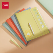 得力(deli)A4 PP覓光親膚資料冊文件夾插頁(yè)袋產(chǎn)檢報告收納冊孕檢收納冊獎狀收集冊樂(lè )譜夾 顏色隨機PQ608