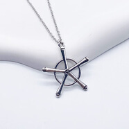 動(dòng)漫死神滅卻師項鏈 石田雨龍武器項鏈銀嶺狐雀吊墜 二次元周邊 項鏈