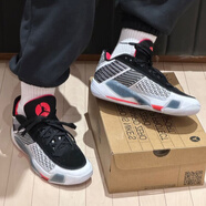 耐克（Nike）運(yùn)動鞋男鞋2025夏季新款A(yù)ir Jordan 38 AJ38郭艾倫籃球鞋實(shí)戰(zhàn)減震 FD2325-101黑白紅 44.5