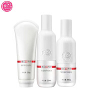 春紀(jì)（HARUKI）春紀(jì)特護(hù)保濕修護(hù)系列安瓶套裝敏感肌膚 潔面120g+水120ml+乳100g