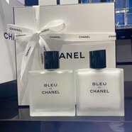 香奈兒（Chanel）蔚藍(lán)男士護(hù)膚洗面奶水乳禮盒套裝須后水乳保濕補(bǔ)水控油禮盒 水+乳
