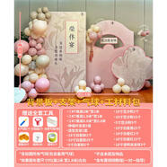 抓周禮退休宴歡送會(huì )布置裝飾場(chǎng)景榮休紀念老友聚會(huì )儀式感氣球kt板背景墻 退休布置kt板14 0個(gè)