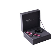 凌美（LAMY）恒星系列鋼筆簽字筆墨水筆套裝  教師節(jié)禮物學生成人練字 商務墨水禮盒 紫紅色 F0.7mm