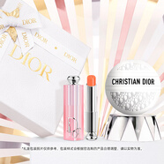 迪奧DIOR心動(dòng)老花禮盒套裝(老花霜+潤(rùn)唇膏004)護(hù)手霜化妝品生日禮物女