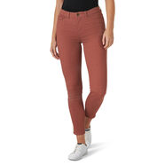 Lee 女士高腰修身牛仔褲 彈力顯瘦小腳褲 五口袋經(jīng)典款 休閑通勤 Snow Leopard 4